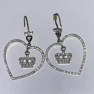 Juice Couture rhinestone earrings
